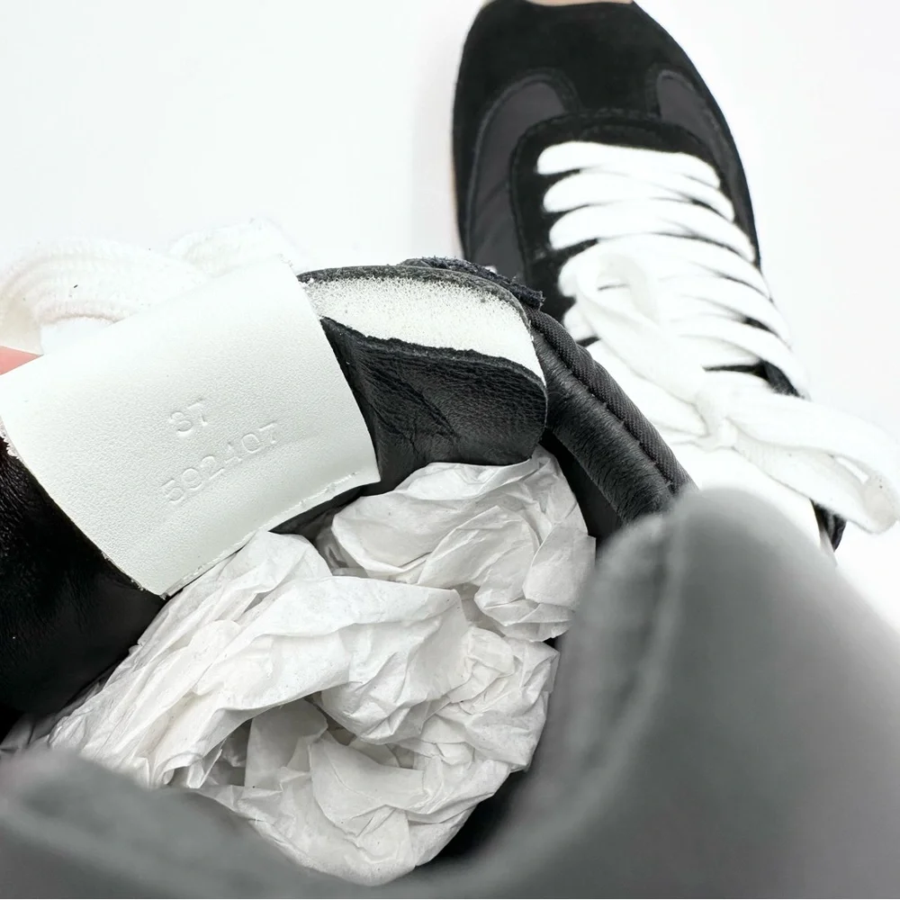 Loewe Ballet Runner 2.0 in nylon and calfskin - Picture 8 of 12